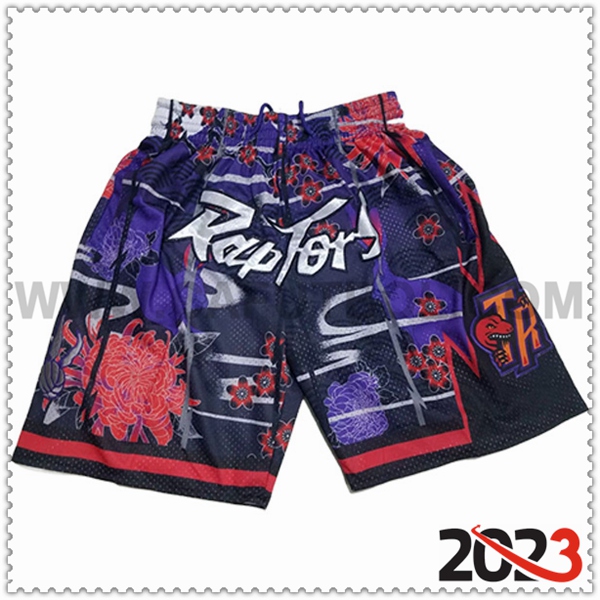 Cortos NBA Toronto Raptors 2023/24 Violeta