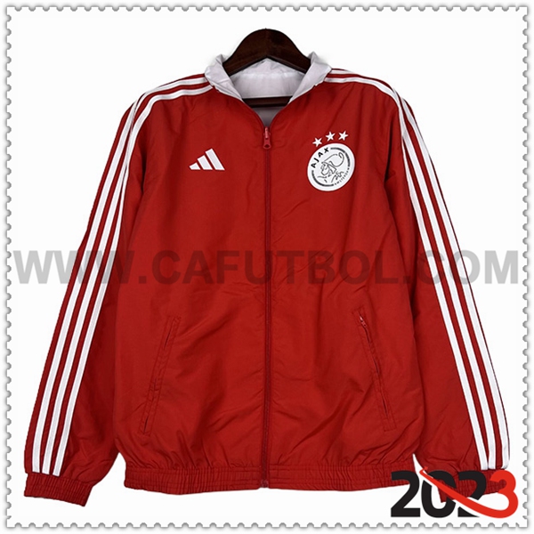 Rompevientos Ajax Rojo 2023 2024