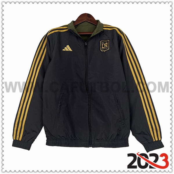 Rompevientos Los Angeles FC Negro 2023 2024