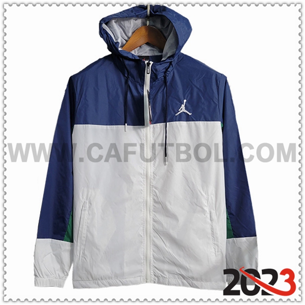 Rompevientos Jordan Blanco/Azul 2023 2024 -02