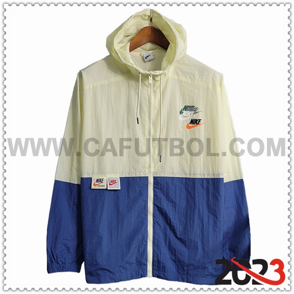 Rompevientos Nike Blanco/Azul 2023 2024