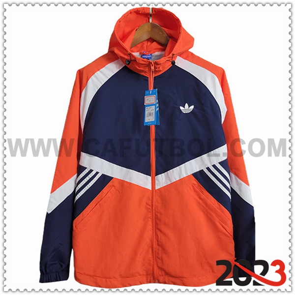 Rompevientos Adidas Naranja 2023 2024