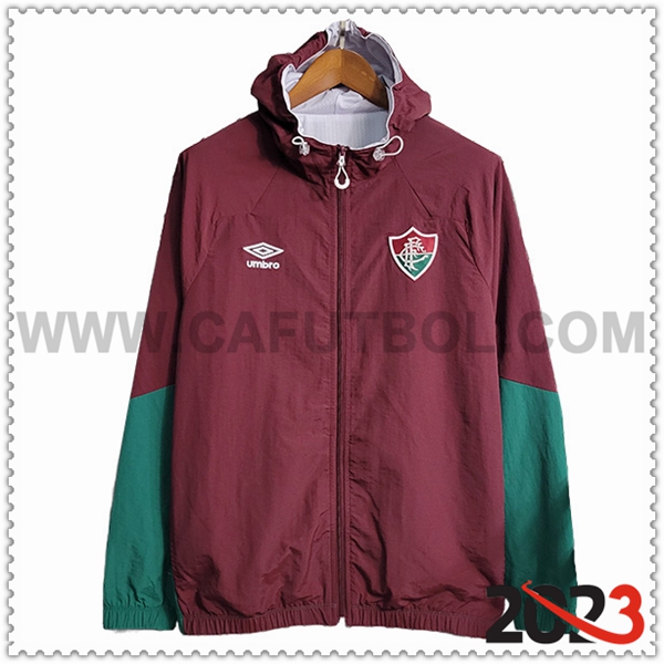 Rompevientos Fluminense Rojo/Verde 2023 2024 -02