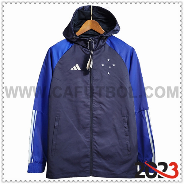 Rompevientos Cruzeiro Azul marino 2023 2024