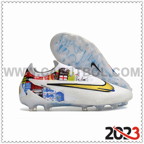 Nike Zapatos de Futbol Phantom GX Elite FG Blanco