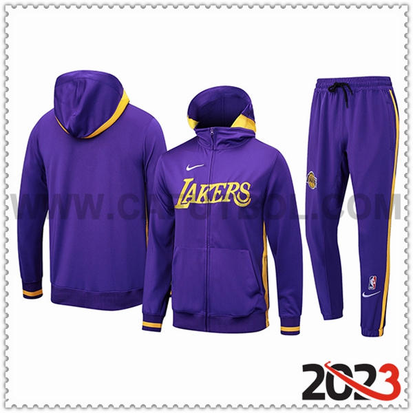 Chandal Futbol Los Angeles Lakers Violeta 2023 2024