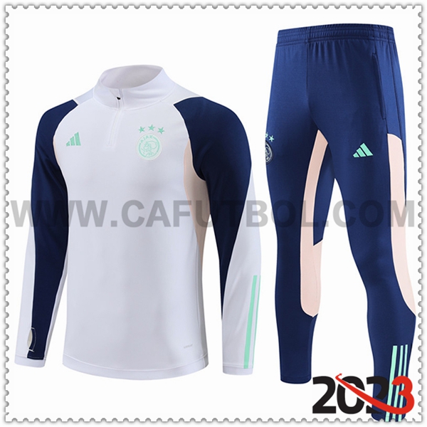 Chandal Futbol Ajax Blanco 2023 2024 -02
