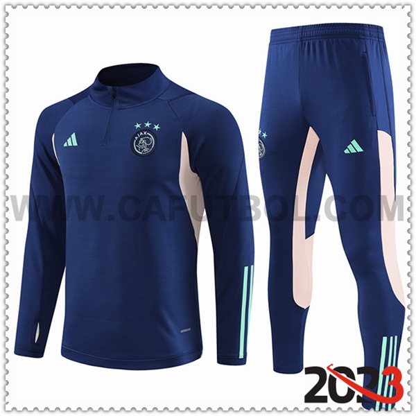 Chandal Futbol Ajax Azul marino 2023 2024