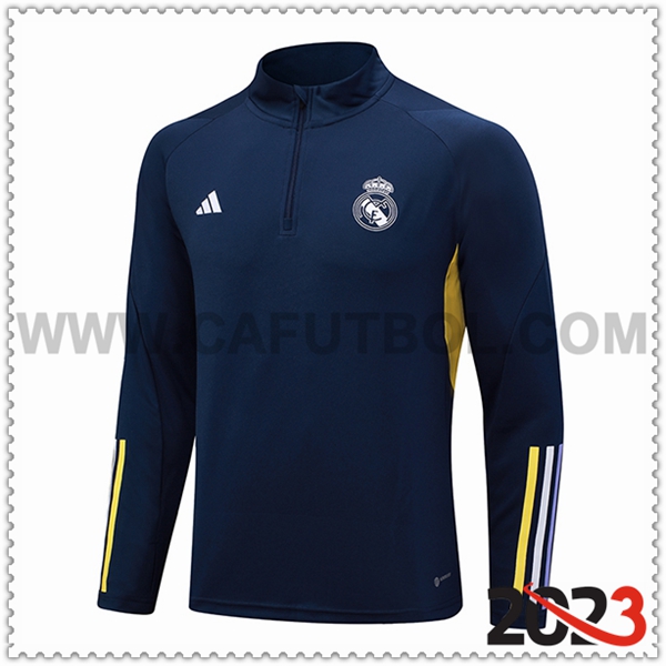 Sudadera Entrenamiento Real Madrid Azul marino 2023 2024 -03