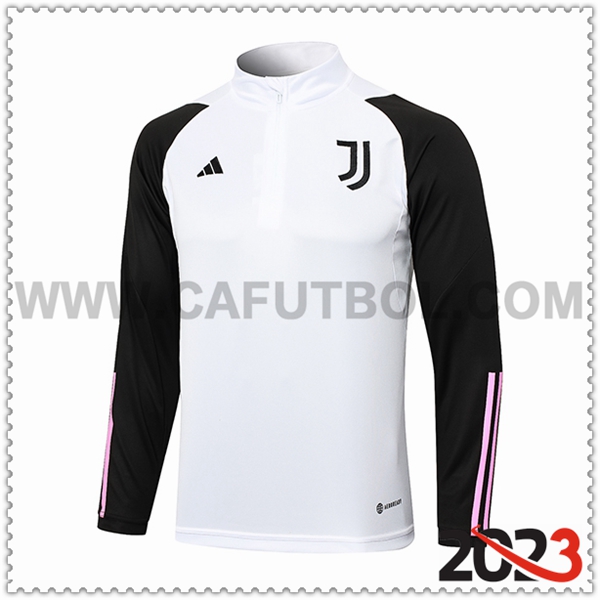 Sudadera Entrenamiento Juventus Blanco 2023 2024 -02