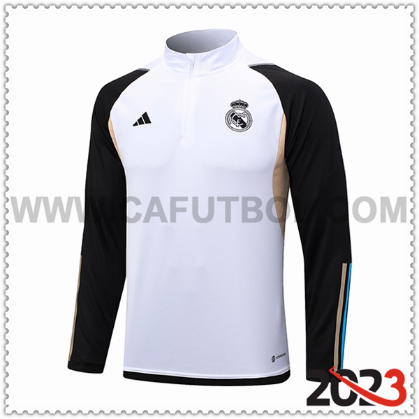 Sudadera Entrenamiento Real Madrid Blanco 2023 2024 -02