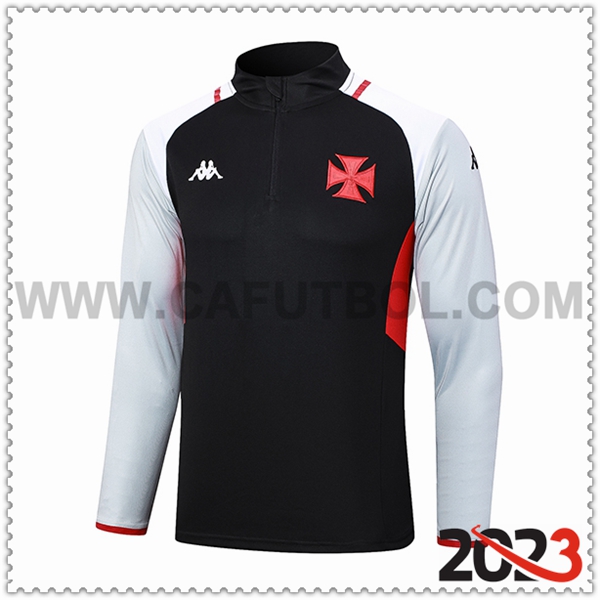 Sudadera Entrenamiento Vasco da Gama Negro 2023 2024
