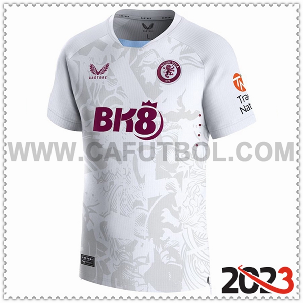 Segunda Camiseta Futbol Aston Villa 2023 2024