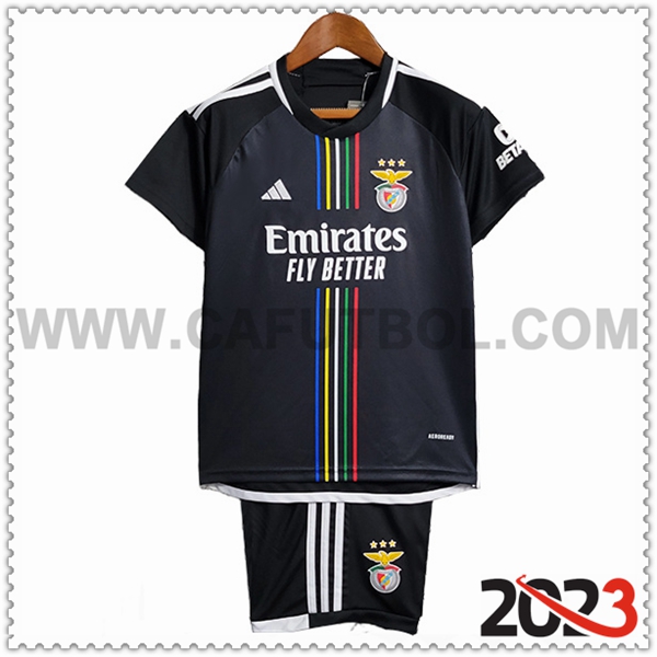 Segunda Equipacion del S.L.Benfica Ninos 2023 2024