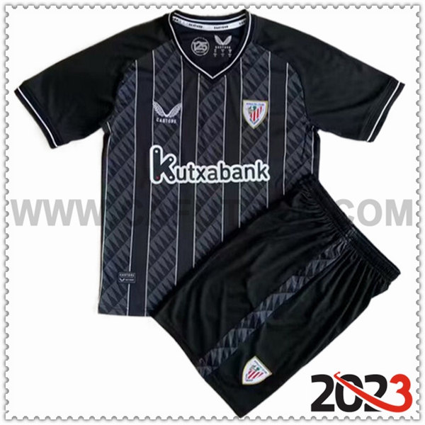 Segunda Equipacion del Athletic Bilbao Ninos 2023 2024