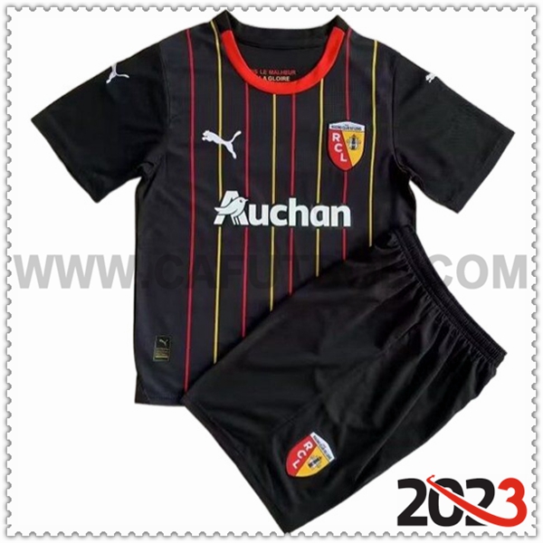 Segunda Equipacion del RC Lens Ninos 2023 2024