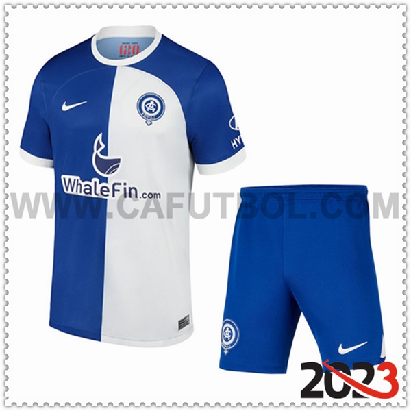 Segunda Nuevo Equipacion del Atletico Madrid Ninos 2023 2024