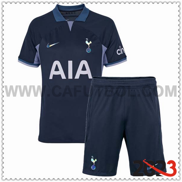 Segunda Equipacion del Tottenham Hotspurs Ninos 2023 2024