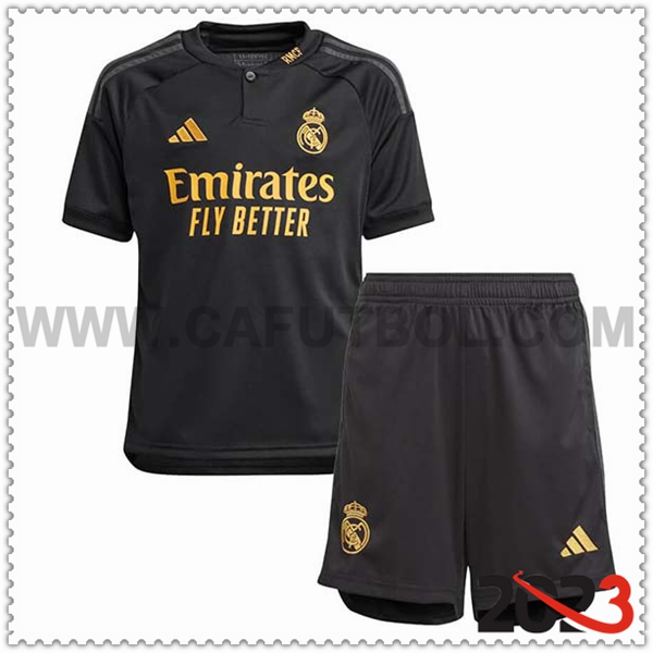 Tercera Equipacion del Real Madrid Ninos 2023 2024