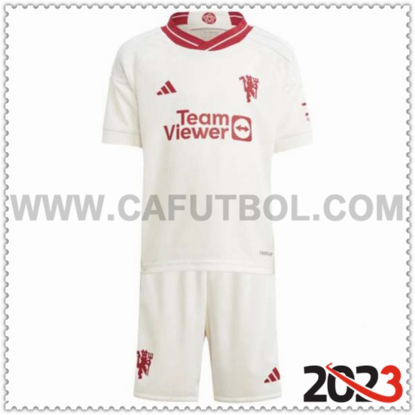 Tercera Equipacion del Manchester United Ninos 2023 2024
