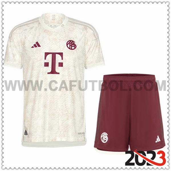 Tercera Equipacion del Bayern Munich Ninos 2023 2024