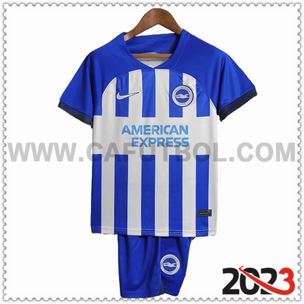Primera Equipacion del FC Brighton Ninos 2023 2024
