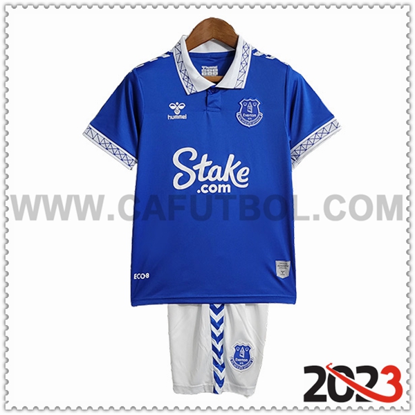 Primera Equipacion del FC Everton Ninos 2023 2024