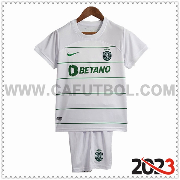 Segunda Equipacion del Sporting Ninos 2023 2024