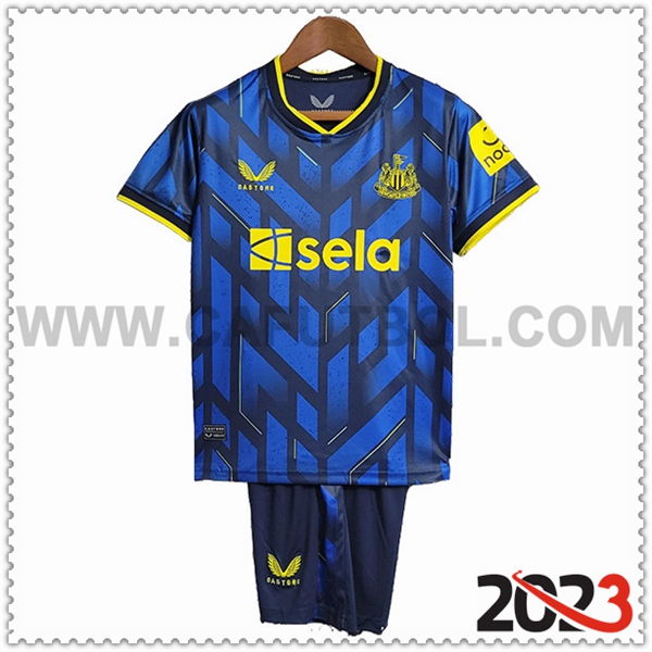 Tercera Equipacion del Newcastle United Ninos 2023 2024