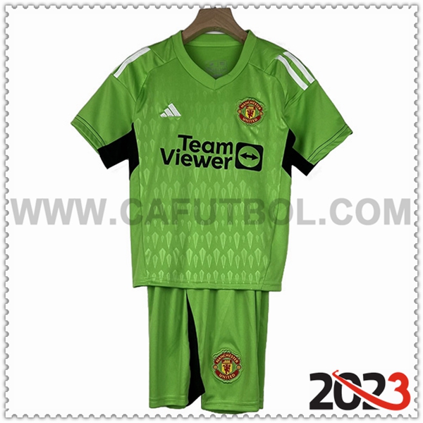 Equipacion del Portero Manchester United Ninos 2023 2024