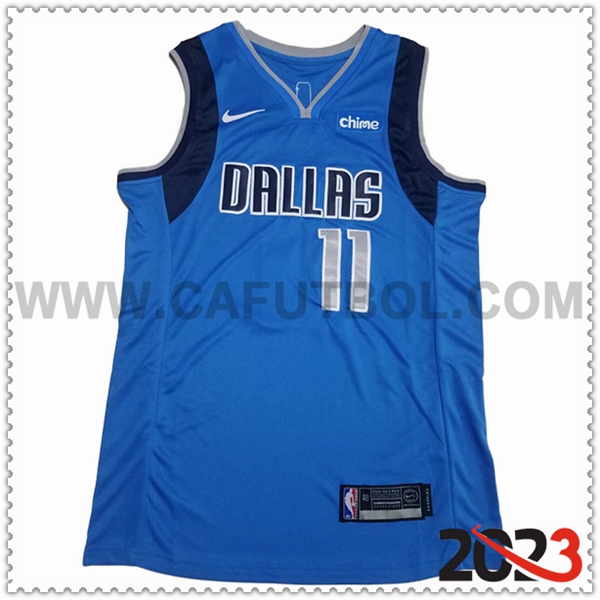 Camisetas Dallas Mavericks (IRVING #11) 2023/24 Azul -02