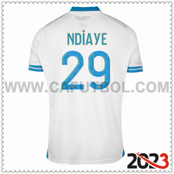 Primera Camiseta Futbol Marsella OM NDIAYE #29 2023 2024