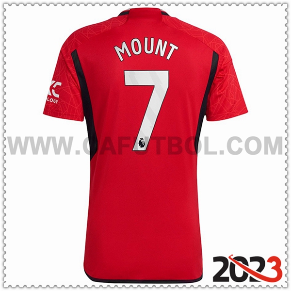 Primera Camiseta Futbol Manchester United MOUNT #7 2023 2024