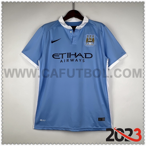 Segunda Camiseta Retro Manchester City 2015/2016