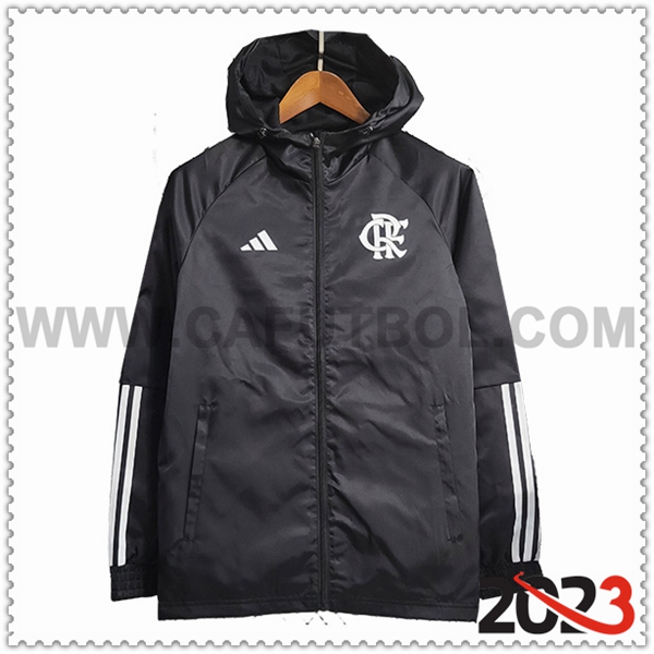 Rompevientos Flamengo Negro 2023 2024 -05