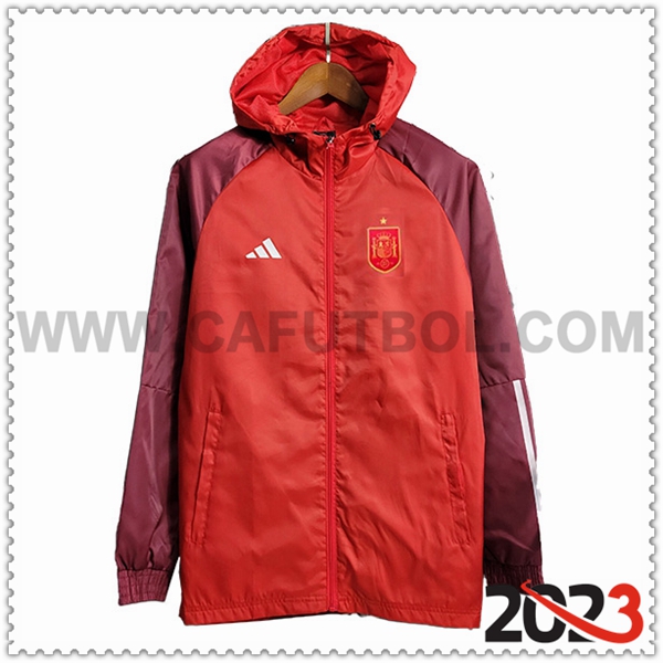 Rompevientos España Rojo 2023 2024