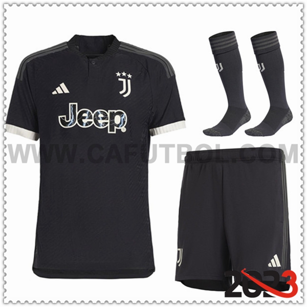 Tercera Equipacion del Juventus (Pantalones + Calcetines) 2023 2024