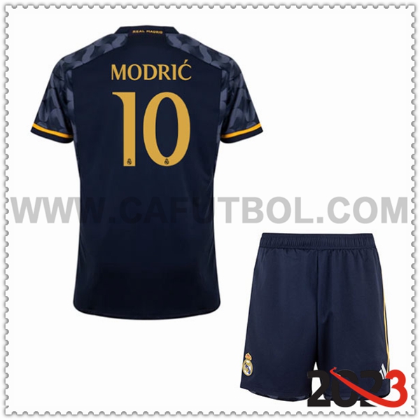 Segunda Equipacion del Real Madrid MODRIC #10 Ninos 2023 2024