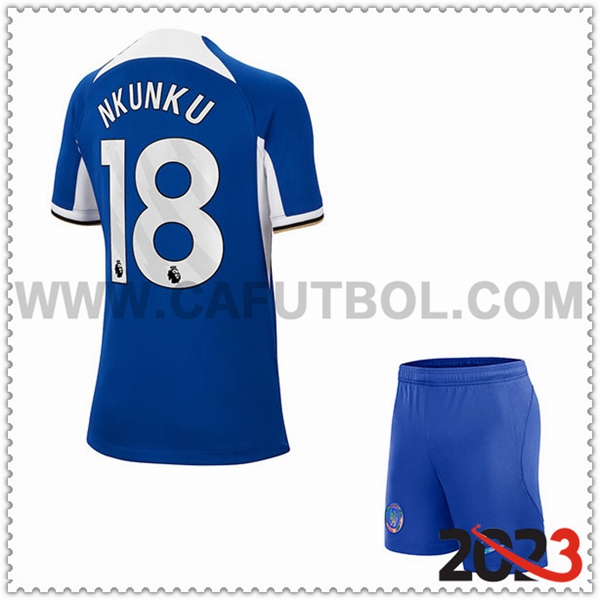 Primera Equipacion del FC Chelsea ENZO #18 Ninos 2023 2024