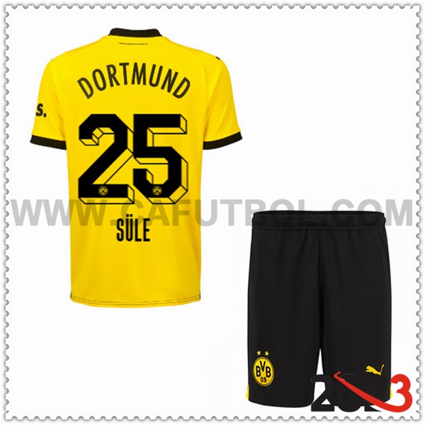 Primera Equipacion del Dortmund BVB SÜLE #25 Ninos 2023 2024