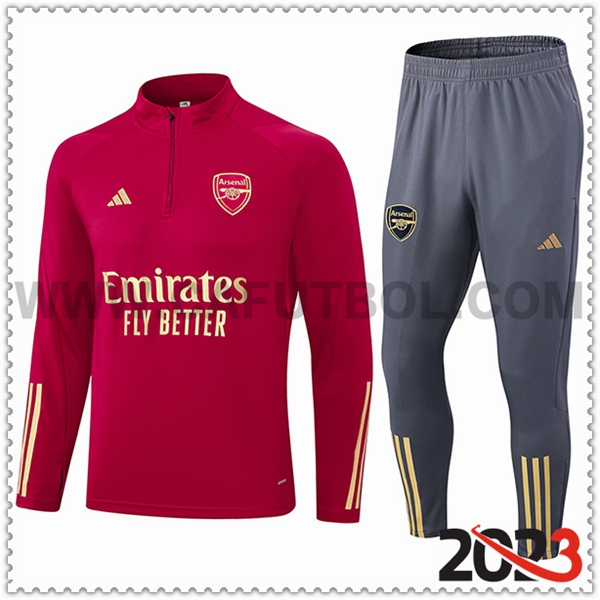 Chandal Futbol Arsenal Rojo 2023 2024 -04