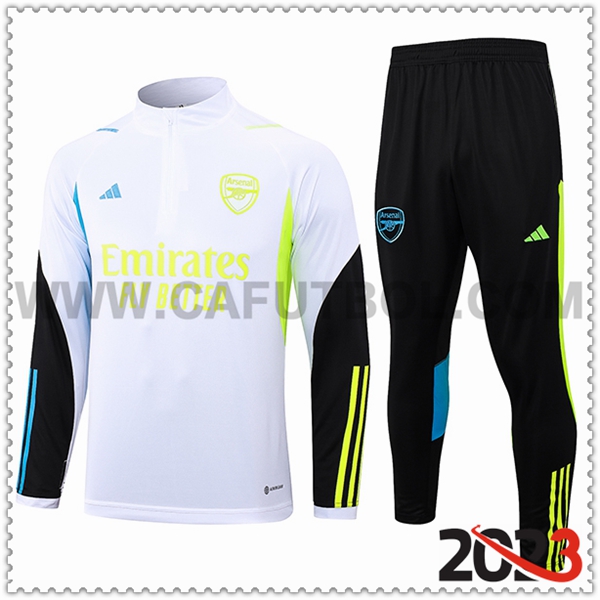 Chandal Futbol Arsenal Blanco 2023 2024