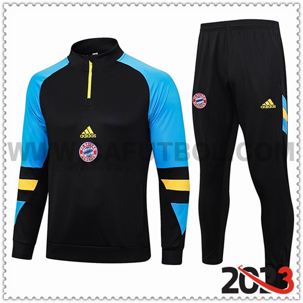 Chandal Futbol Bayern Munich Negro 2023 2024 -05