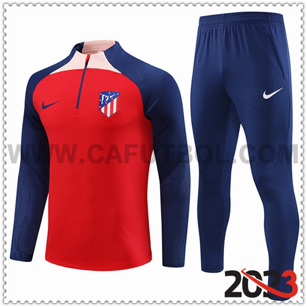 Chandal Futbol Atletico Madrid Rojo 2023 2024 -03