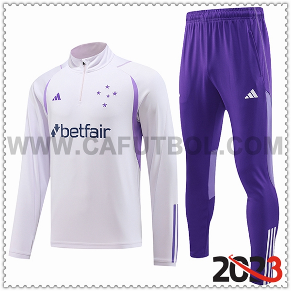 Chandal Futbol Cruzeiro EC Blanco 2023 2024 -02