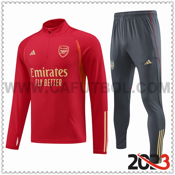 Chandal Futbol Arsenal Rojo 2023 2024 -03