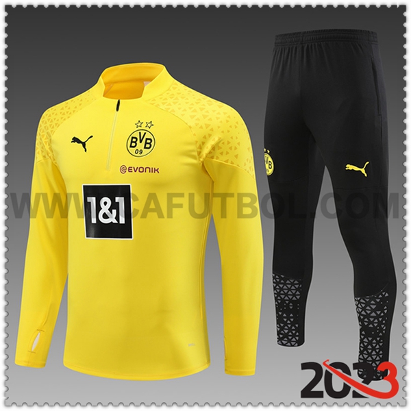 Chandal Futbol Dortmund Nino Amarillo 2023 2024