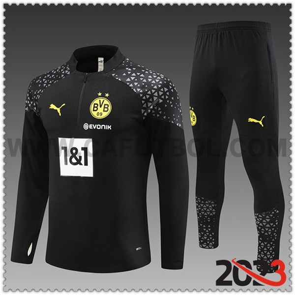 Chandal Futbol Dortmund Nino Negro 2023 2024