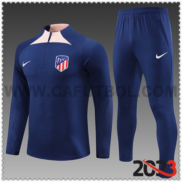 Chandal Futbol Atletico Madrid Nino Azul marino 2023 2024