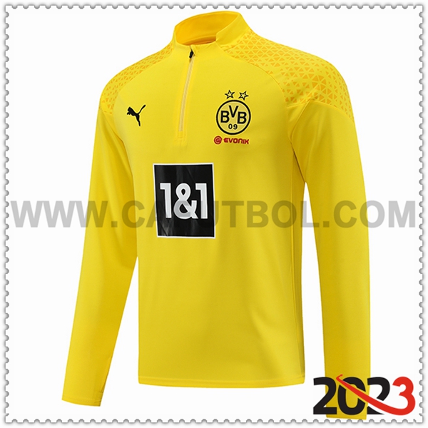 Sudadera Entrenamiento Dortmund Amarillo 2023 2024